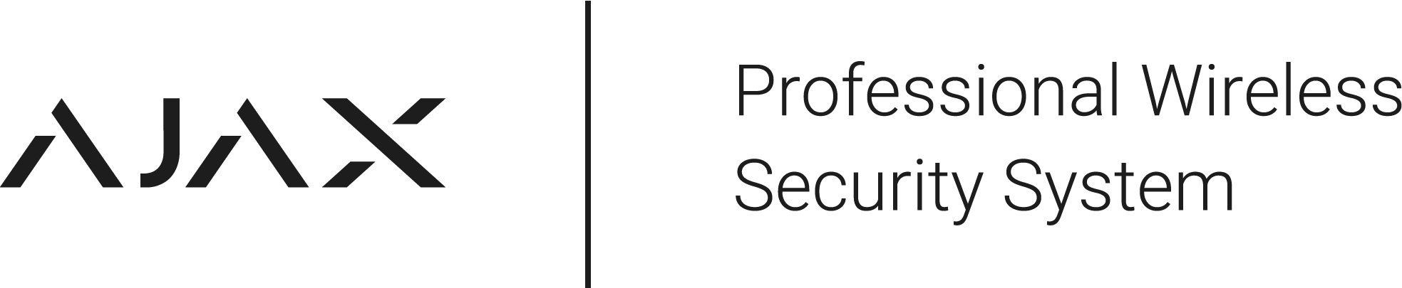 logo ajax - professional Wireless Security System